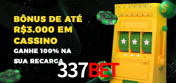 337Bet melhor bônus de depósito